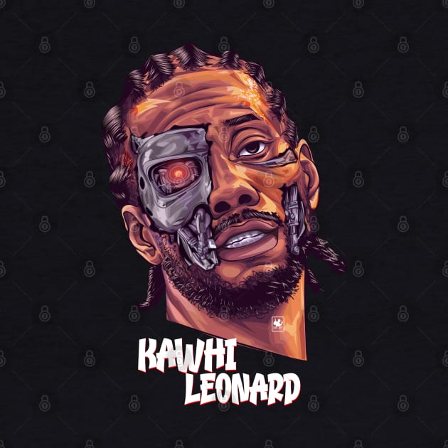 KAWHI LEONARD  art Design T-Shirt Hoodie Stickers by Carlart1 🎨